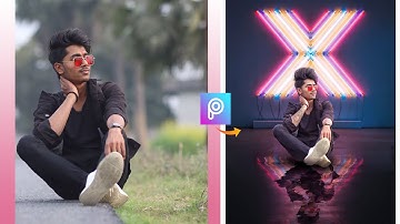 PicsArt Mobile realistic background chang photo Editing 🔥|| how to Background Change Photo Editing 🔥