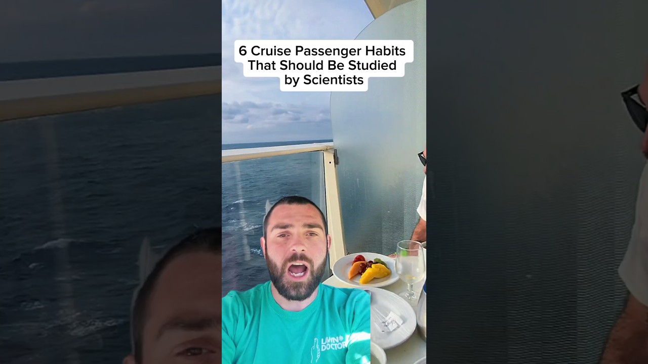 6 Cruise Passenger Habits That Should Be Studied by Scientists