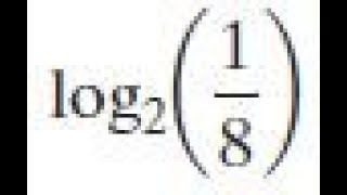 log[2, 1/8]