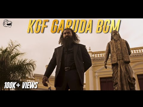 KGF Garuda BGM Rocky Rise BGM 8D Audio Ravi Basrur Yash Wild Rex