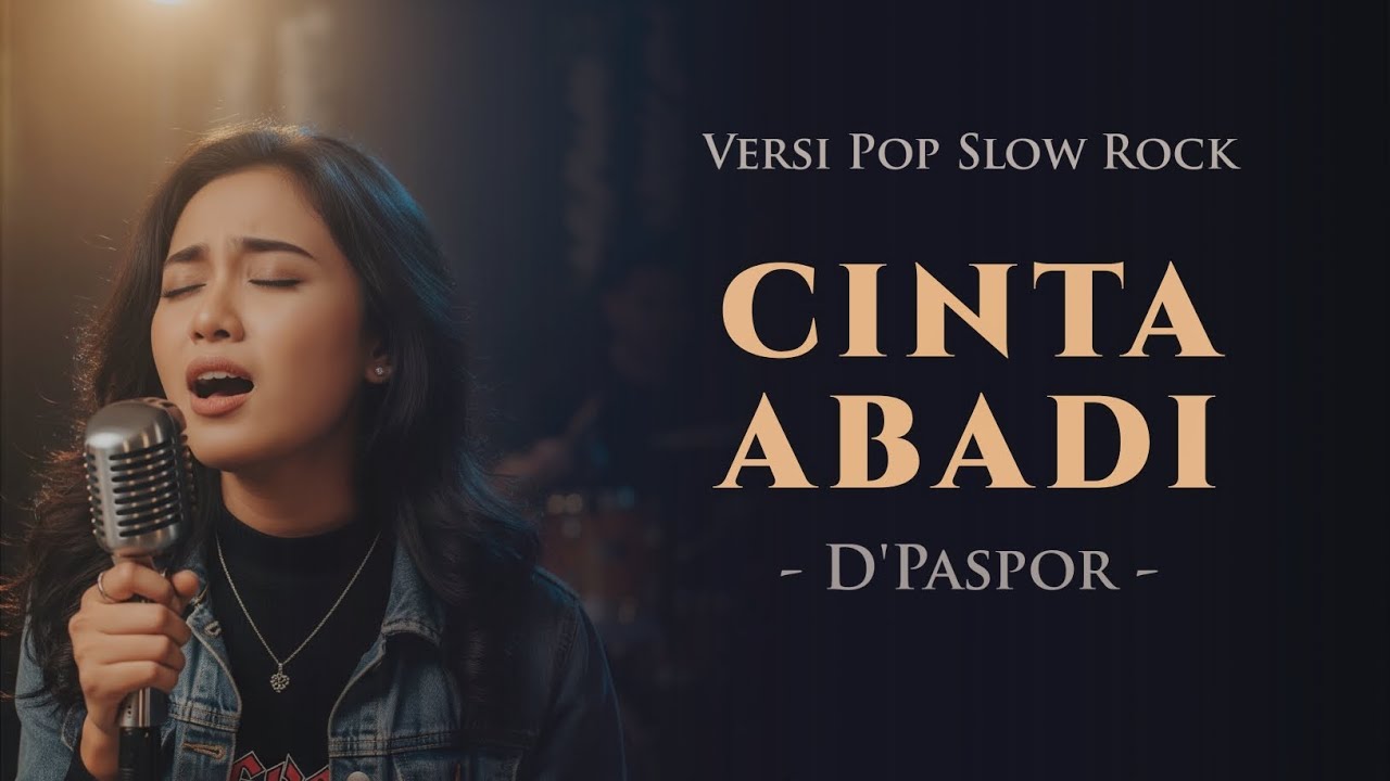Cinta Abadi – D’Paspor | Pop Slow Rock Cover AI (Lirik Video)