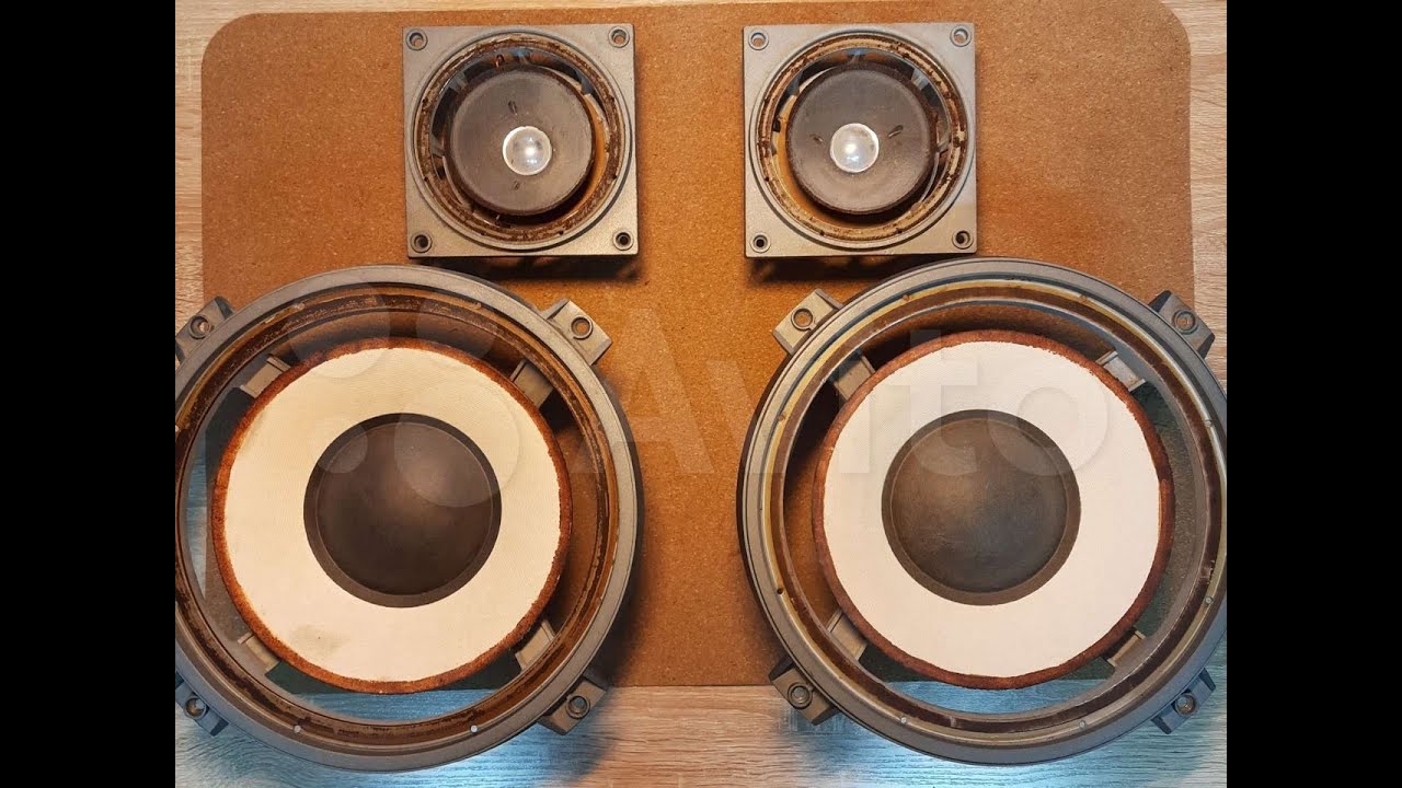Динамики 75ГДН, для Амфитон 50ас-022, 100ас-022 - YouTube