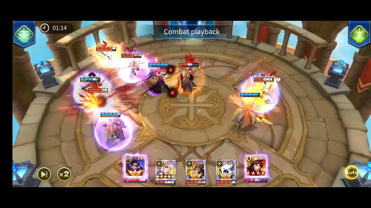 Infinite Heroes: Best Offense/Defensive Team results so far!