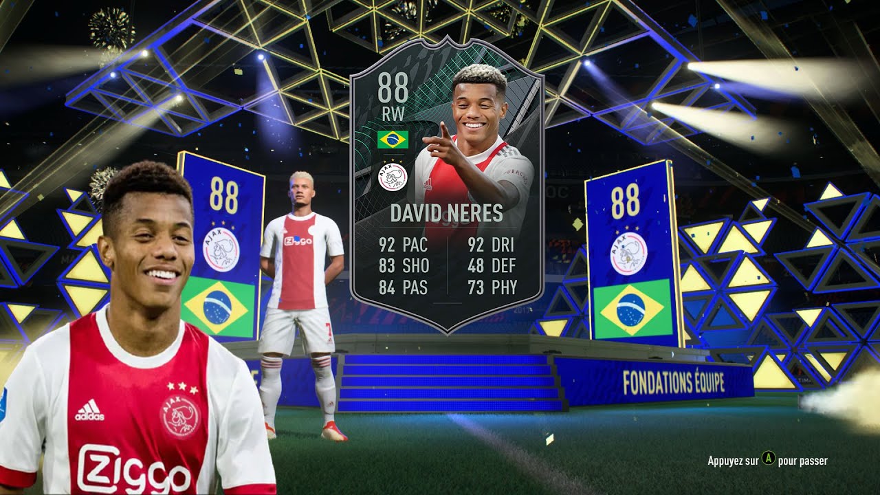 PLAYER REVIEW DAVID NERES 88 FONDATIONS EQUIPE QUEL CRACK ! 🇧🇷 - FIFA 22