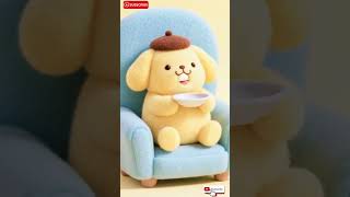 아기 곰돌이🍜 #음식영상 #재밌는영상 #애니먹방 #먹방 #먹는영상 #cat #asmr #cute #catasmr #koreantraditional