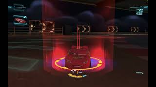 Cars 2: The Video Game (Mac) - Rookie Lightning McQueen | Oil Rig Run 3 Laps Gameplay