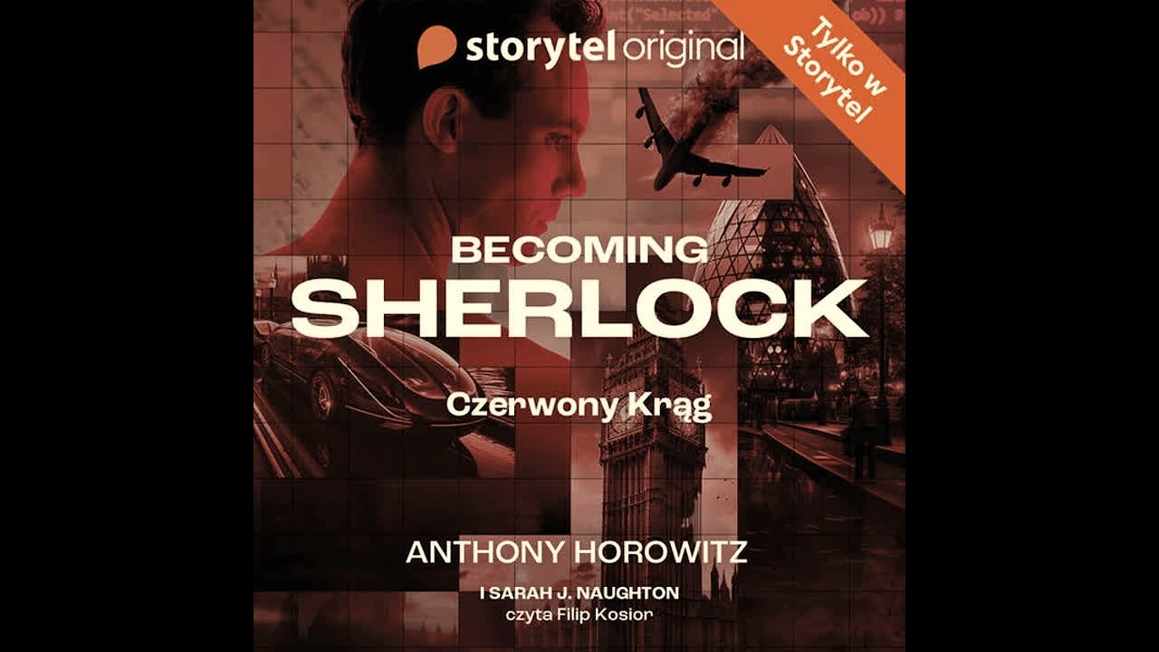 Becoming Sherlock - Czerwony Krąg Lektor Filip Kosior Kryminały po Polsku AudioBook PL