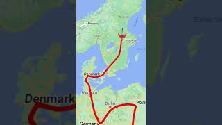 My complete route map | India to London | Fayis Asraf Ali #trending #viralvideo #shorts