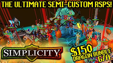 Simplicity RSPS: The Most Popular Pre-EOC Semi-Custom Private Server! ($150 DRAGON BUNDLE GIVEAWAY)