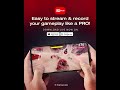 Stream a game with Live Now - Live Stream app