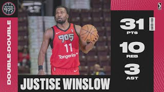 Justise Winslow Went Off For A Career-High 31 Pts & 10 Reb Against The Maine Celtics