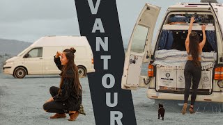 VAN TOUR | DIY VW T5 hightop campervan