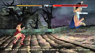 Doa5U Leifang Vs Kasumi 2013-12-18 Ps3