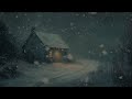 Arctic Winds Batter a Cozy Cabin | Intense Blizzard &amp; Blowing Snow Sounds for Sleep and Focus