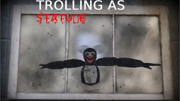 Ghost Trolling as STATUE in gorilla (actually banned kids?)