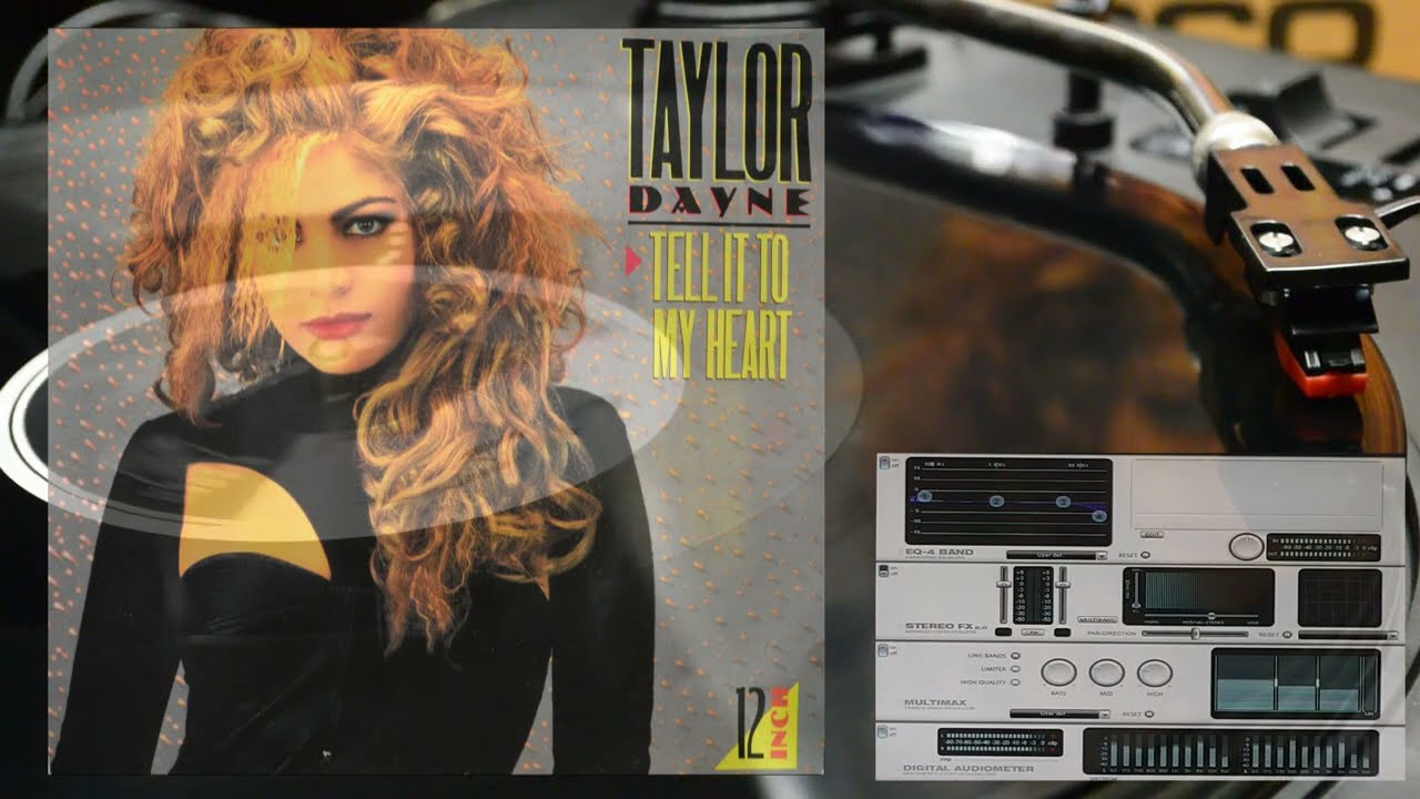 TAYLOR DAYNE　12inch promo Taylor Dayne | Tell it to my Heart | 12inch | (House of Hearts Mix