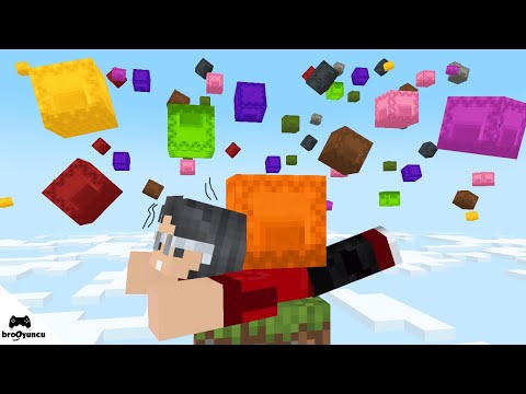 SKYBLOCK SANDIK YAĞMURUNDAN KAÇIŞ - MİNECRAFT