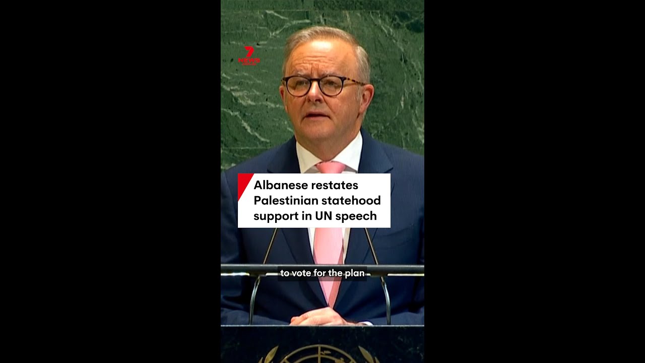 Albanese restates Palestinian statehood support in UN speech