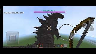 Godzilla in Minecraft 