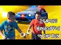 24 HOURS HANDCUFFED ON THE RUN! POLICE CHASE 2 SUSPECTS!