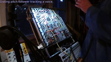 Disting mk4 pitch follower test