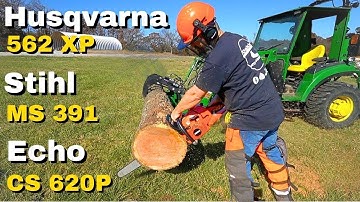 Best Chainsaw Under $800 - Stihl vs Echo vs Husqvarna
