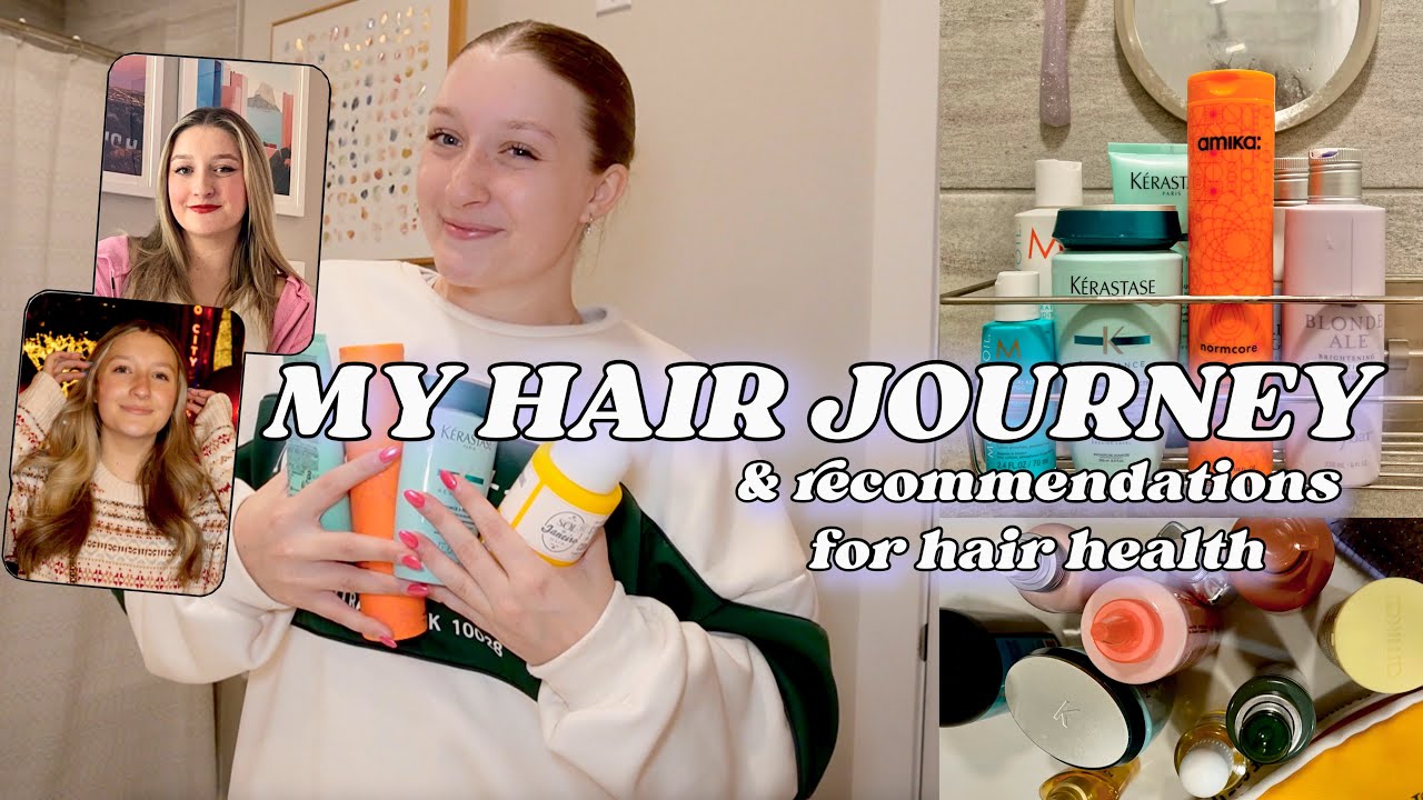 HAIR HEALTH JOURNEY!! & the best products i found for growth and strengthening 🎀💇🏼‍♀️