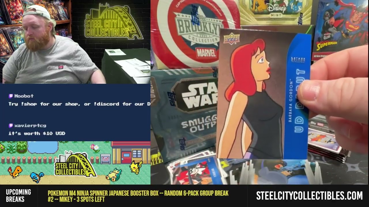 2026 Upper Deck Batman The Animated Series Hobby Box -- Personal Break for Salvatore