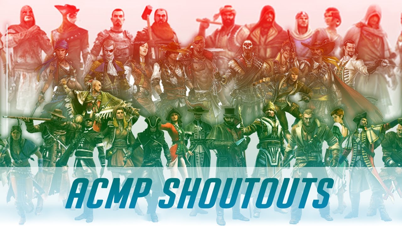 Assassin's Creed Multiplayer Youtubers' shoutouts YouTube