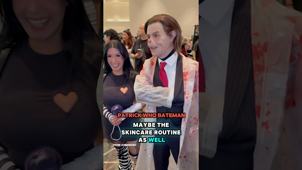 Patrick Who Bateman at MonsterPalooza #viralshort #foryou #cosplay #horror #pasadena