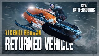PUBG | Returned Vehicle - Snowmobile