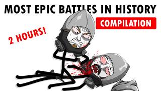 2.5 Hours of the Greatest Battles in History Animated | Serious History Compilation