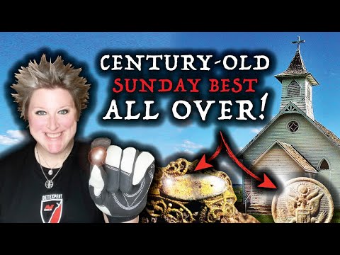 Brought Back To Life After 100+ YEARS! Metal Detecting A VICTORIAN Church For Treasures Of The Past!