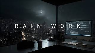 Deep Work Music — Rain at the Glass for Coding, Writing & Late Night Study Net Worth