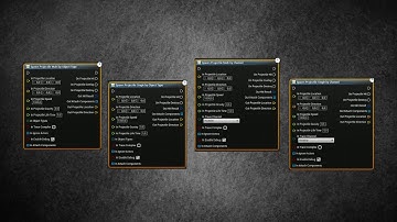 XProjectile - plugin for Unreal Engine 4. Add projectile to your game.