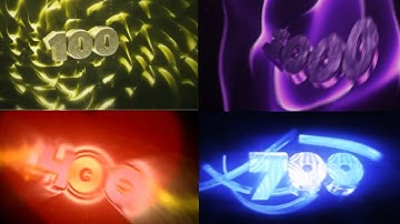 Best Milestone Intro Templates 100-1000! (100,200,300,400,500,600,700,800,900,1000) Free2Use