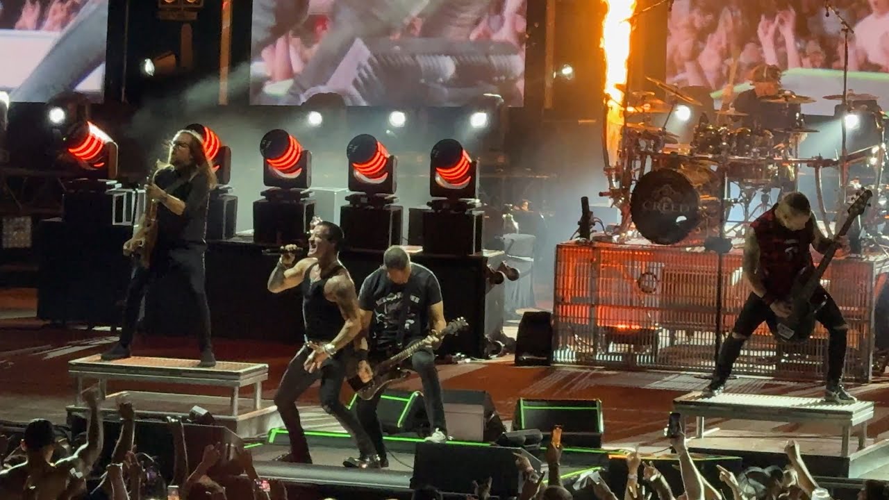 Creed live at White River Amphitheater, Auburn, WA 2025
