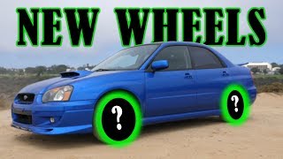 SUBARU WRX WHEEL REVEAL! (JDM FORGED MONOBLOCKS, LOOK SO GOOD!)
