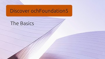 ochFoundation5 Basics