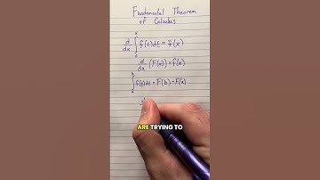 Fundamentele stelling van de differentiaalrekening