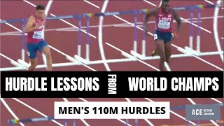 Hurdling Lessons for Young Hurdlers | 2022 World Championships 110m Hurdles | How to Hurdle Faster