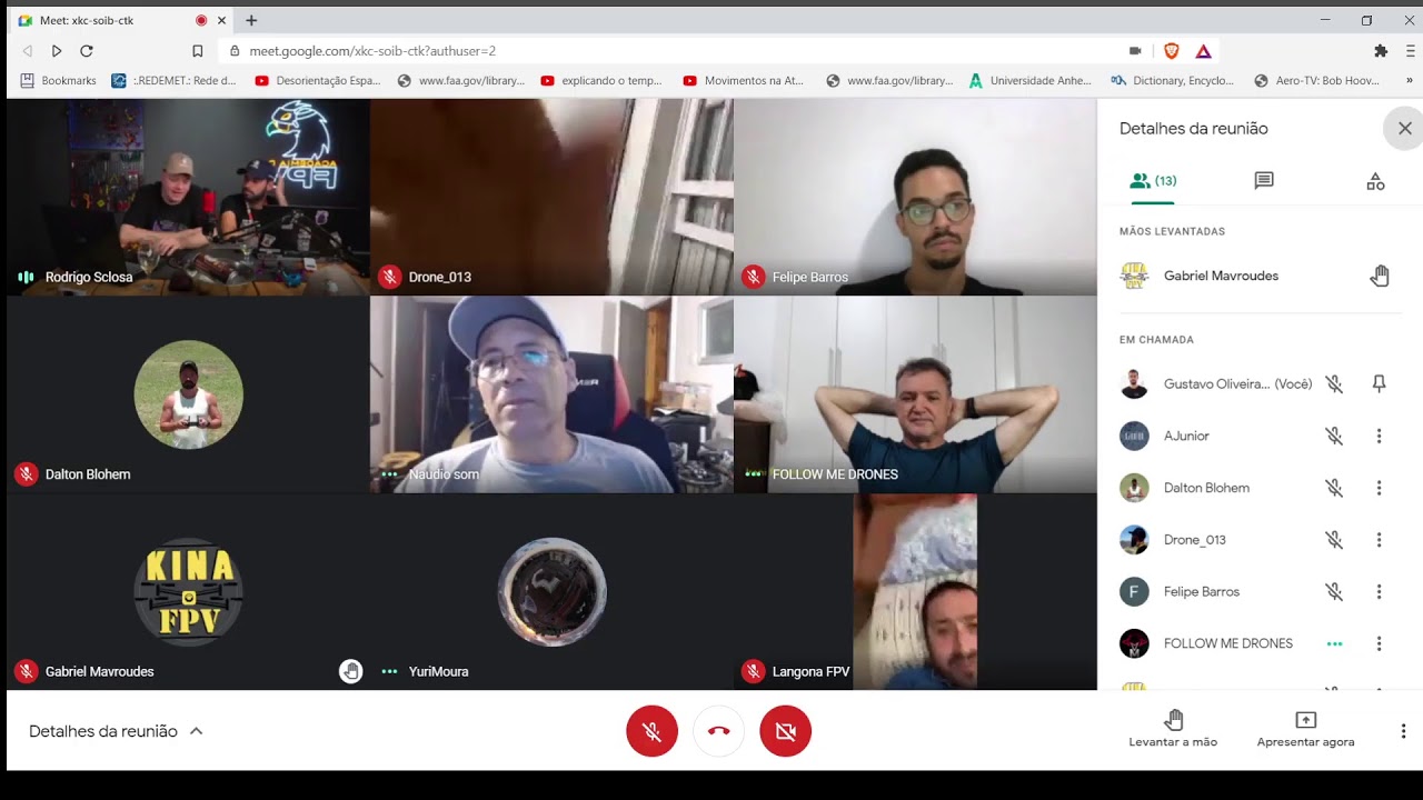 Live com os Alunos e novidades da Academia do FPV...