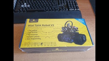 Обзор и распаковка умного робота - танка от Keyestudio ( DIY Mini Tank V3.0 ) ...