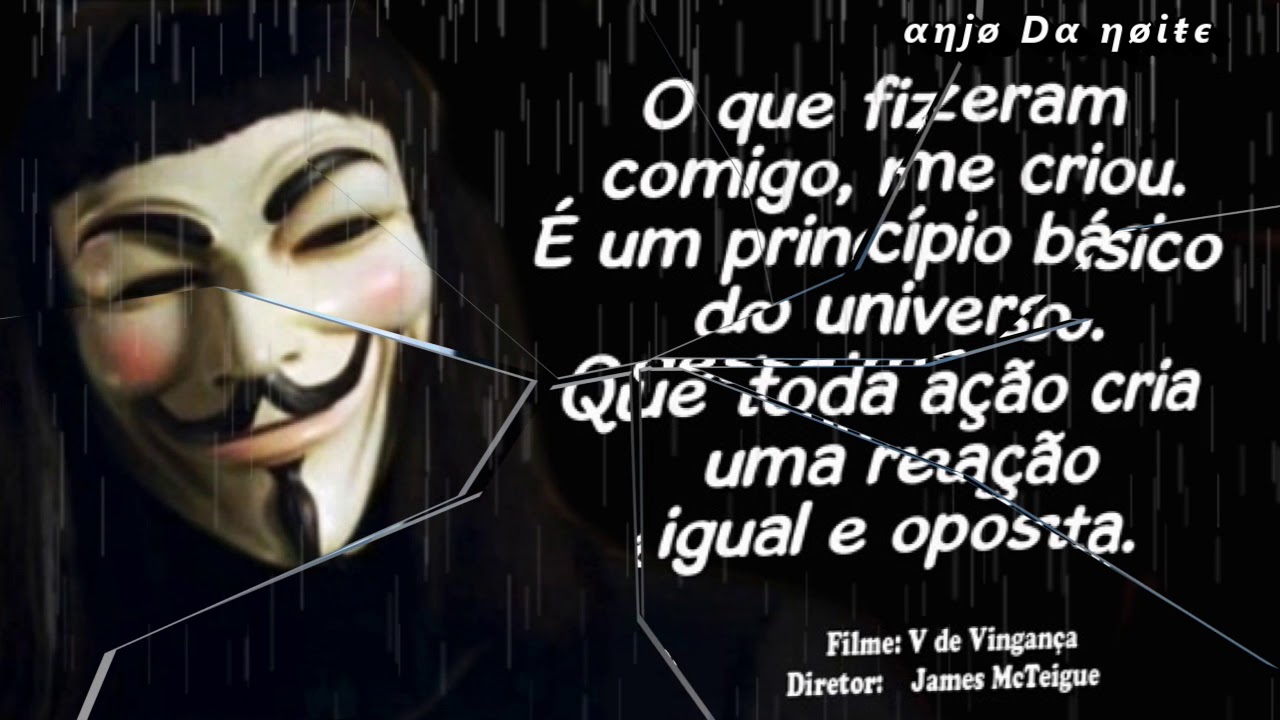 Frases Do Filme V De Vingança#1 - YouTube