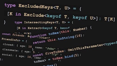 #typescript p.3 Các kiểu tiện ích  trong Typescript | Utility types