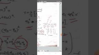 Free vibrations of a linear triatomic molecule classical mechanics