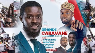 [ 🛑DIRECT ] Campagne-Presidentielle 2024:  Caravane de DiomayePrésident ... Sonko à Ziguinchor ... image