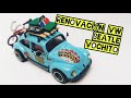 renovación de VW vochito. Custom miniatura