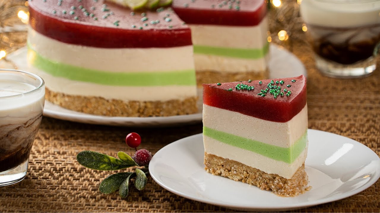 Cheesecake Navideño - YouTube