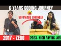 My 6years coding journey in 6mins tamilzero to 25lakhs salary